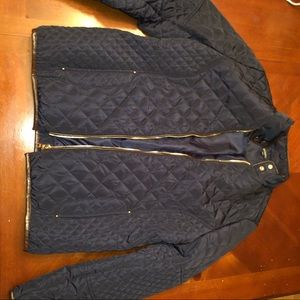 Navy Puffer Jacket